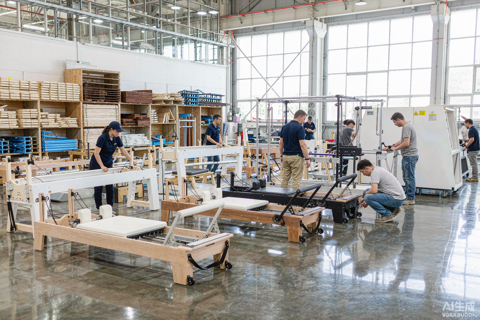 KANDO fitness equipment manufacturing and quality control