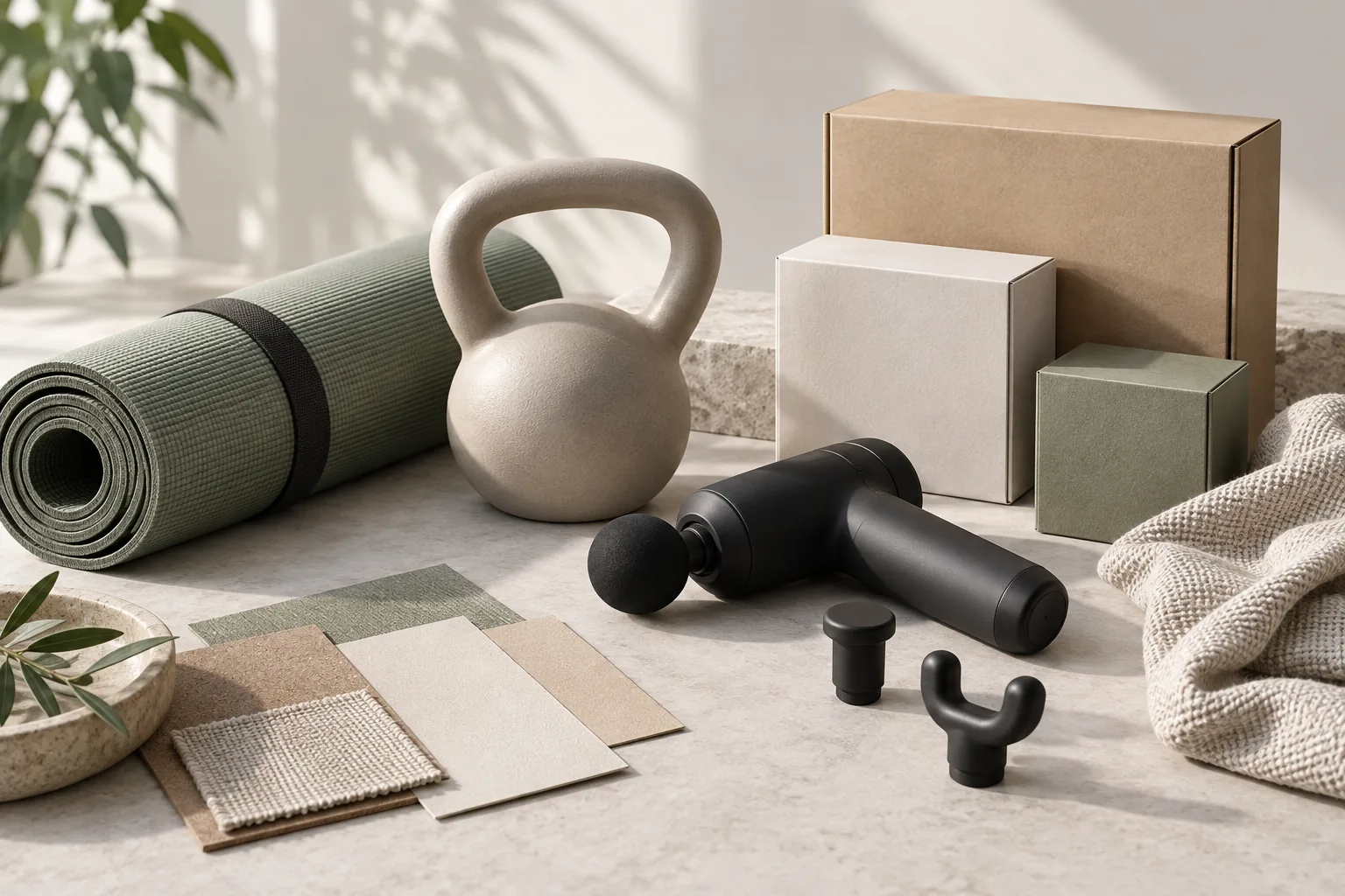 Customized fitness products, Pilates equipment and packaging